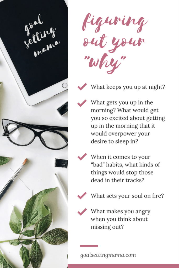 Figuring our your why, mommy blogger, mompreneur